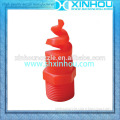 Plastic full cone water spray PP SPJT spiral nozzle